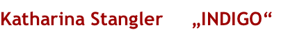 Katharina Stangler     „INDIGO“